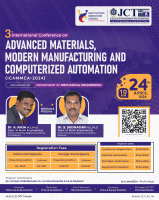 3rd International Conference on Advanced Materials, Modern Manufacturing and Computerized Automation ICAMMCA-2024 International Conference Poster